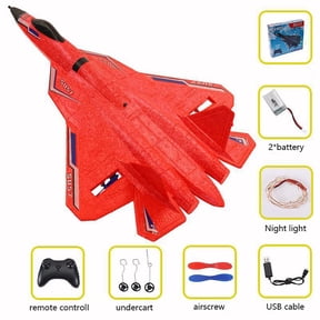 B Remote Control Su-57 Foam Airplane Rc Jet With 2 Batteries Waterproof Amphibious Fly On Land Water