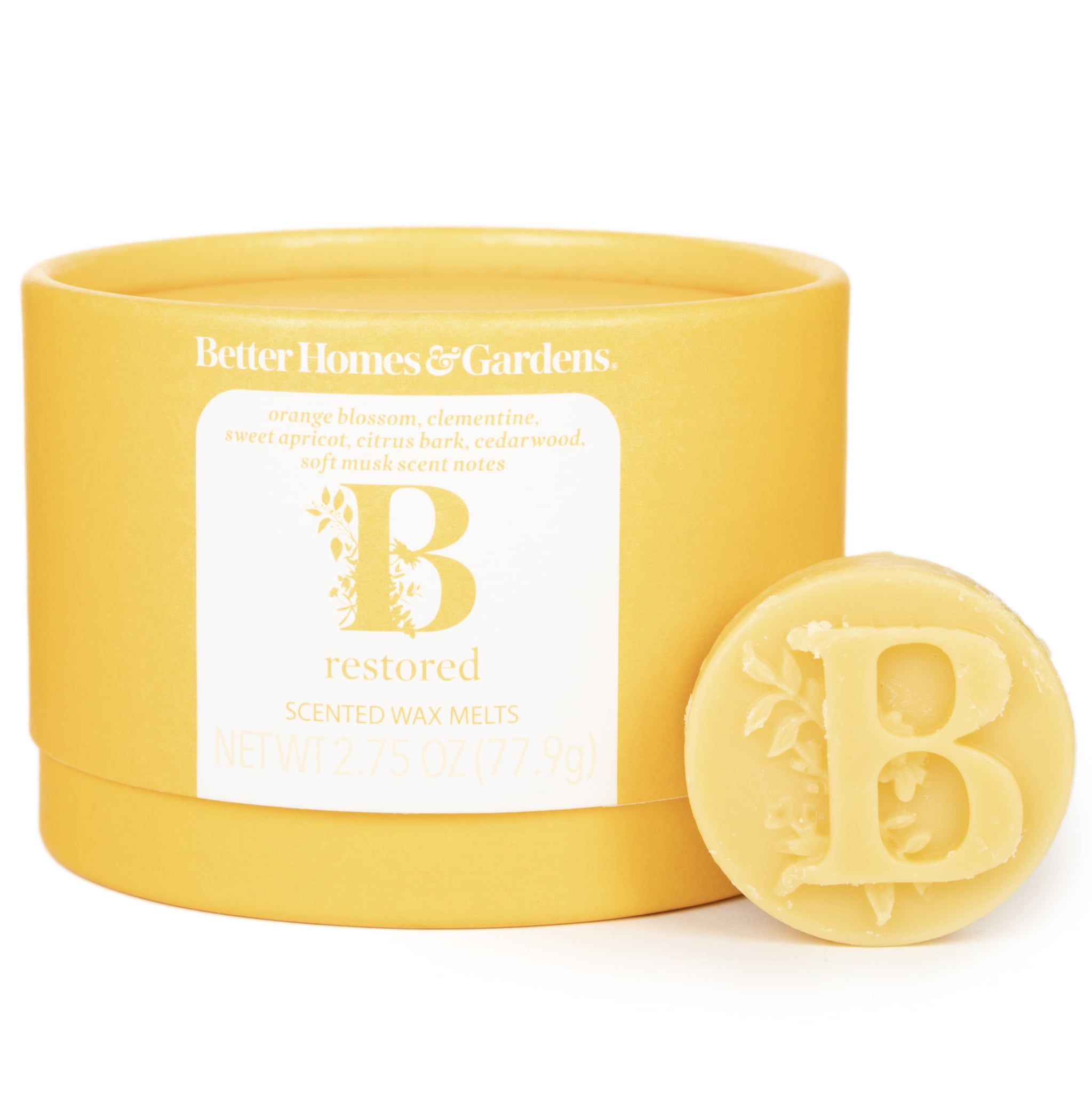 B Restored Essential Oil Infused Wax Melts, Better Homes & Gardens, 2.75 oz (1Pack)