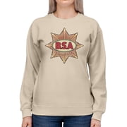B.S.A Empire Star Sweatshirt Women -BSA Designs, Female 4X-Large