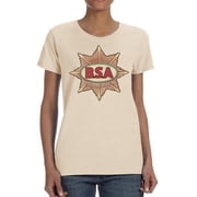 B.S.A Empire Star T-Shirt Women -BSA Designs, Female XX-Large