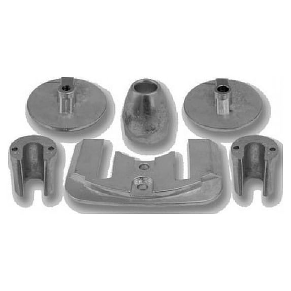 B & S Anodes  BSMBRAV3PLUSKITZ; Zinc Kit-Bravo 3 2004 And Up