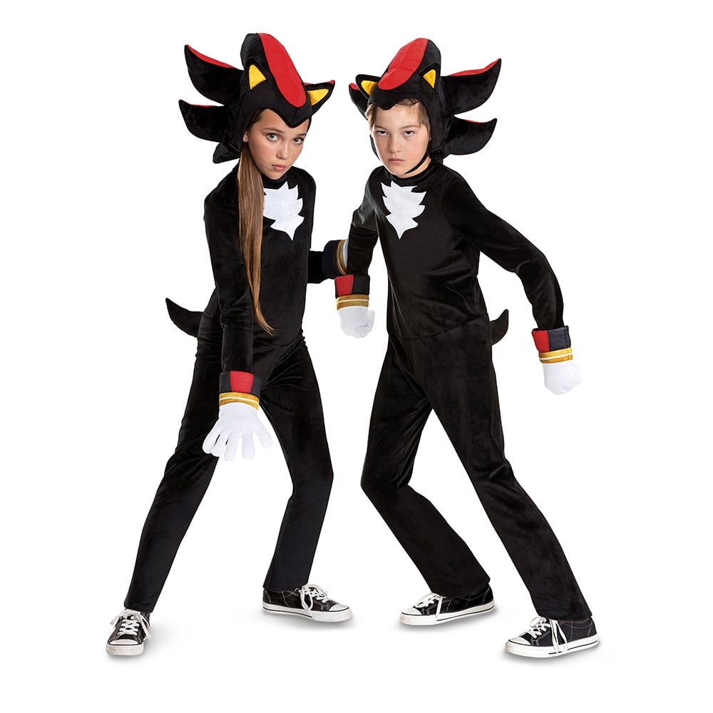 Sonic the Hedgehog 3 Boys Shadow Deluxe Halloween Costume from Disguise, 5-Piece, Sizes 4-12
