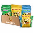 thumbnail image 1 of B-SIDES Crunch Puffs – Variety Pack Protein Puffs | Healthy Snacks, High Protein, Plant-Based, Allergen-Friendly, Upcycled Oats & Corn and Regenerative Pea Protein, 1 of 7