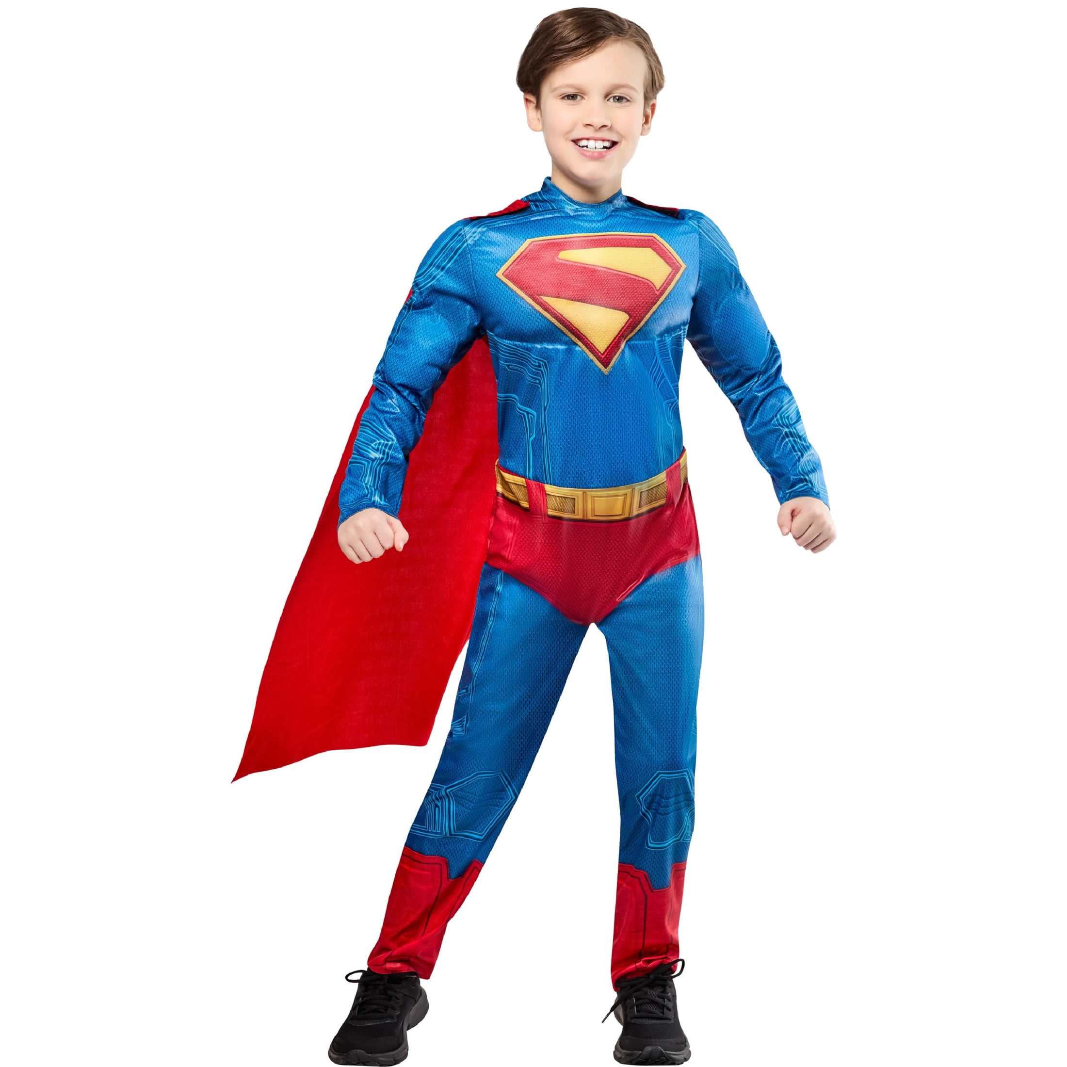 DC Superman Halloween Costume for Children, Boy's Size S (6/7), by Rubies