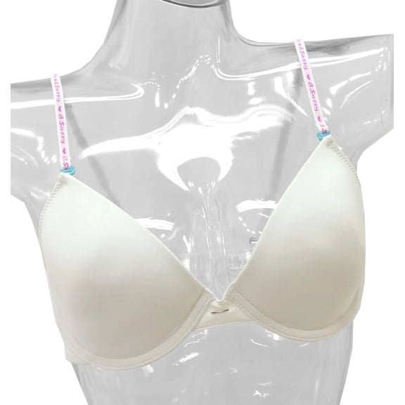 B-Sassy Biatta White Convertible Microfiber T-Shirt Underwire Bra 34B