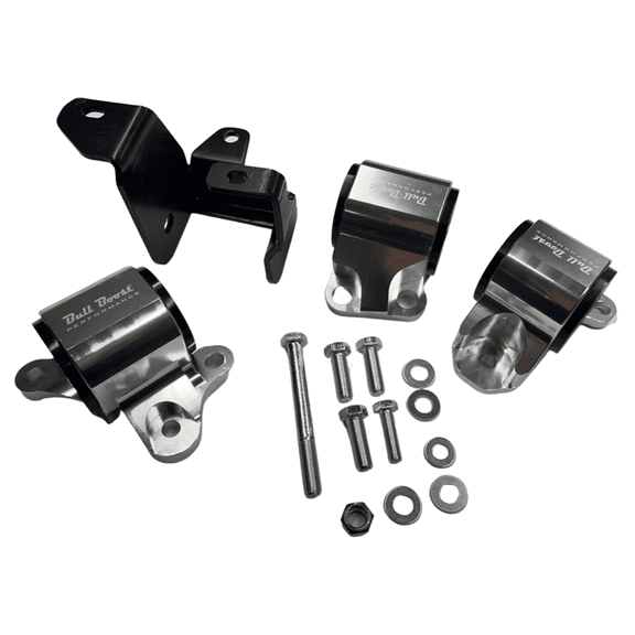 B-Series 2 Bolt Billet Motor Mount Swap Kit 96-00 Polyurethane B16 B18 B20 EK