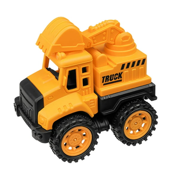 B Simulation Construction Vehicle Toy For Kids Inertia Excavator Bulldozer Model Play