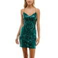 thumbnail image 1 of B. Smart Bodycon Dress with Pattern Sequins, 1 of 4