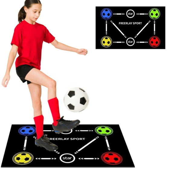 B Soccer Training Mat 16X24 Inch Model B Plastic For Footwork Drills And Agility Exercises
