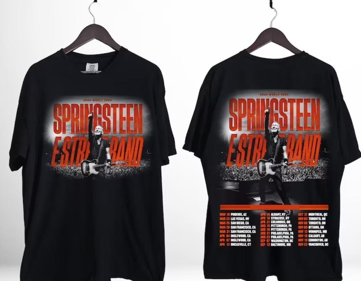 B Springsteen 2024 Tour Shirt - Walmart.com