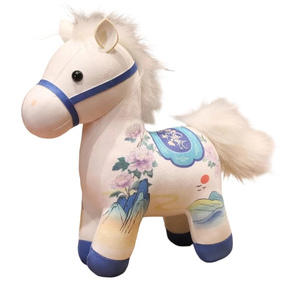 B Squishable Plush Pony Toy Model B Crafted With A Gentle Textured Exterior Ideal For Sensory Stimulation Relaxation Or Adding A Cute Decorative Touch To Your Personal Space