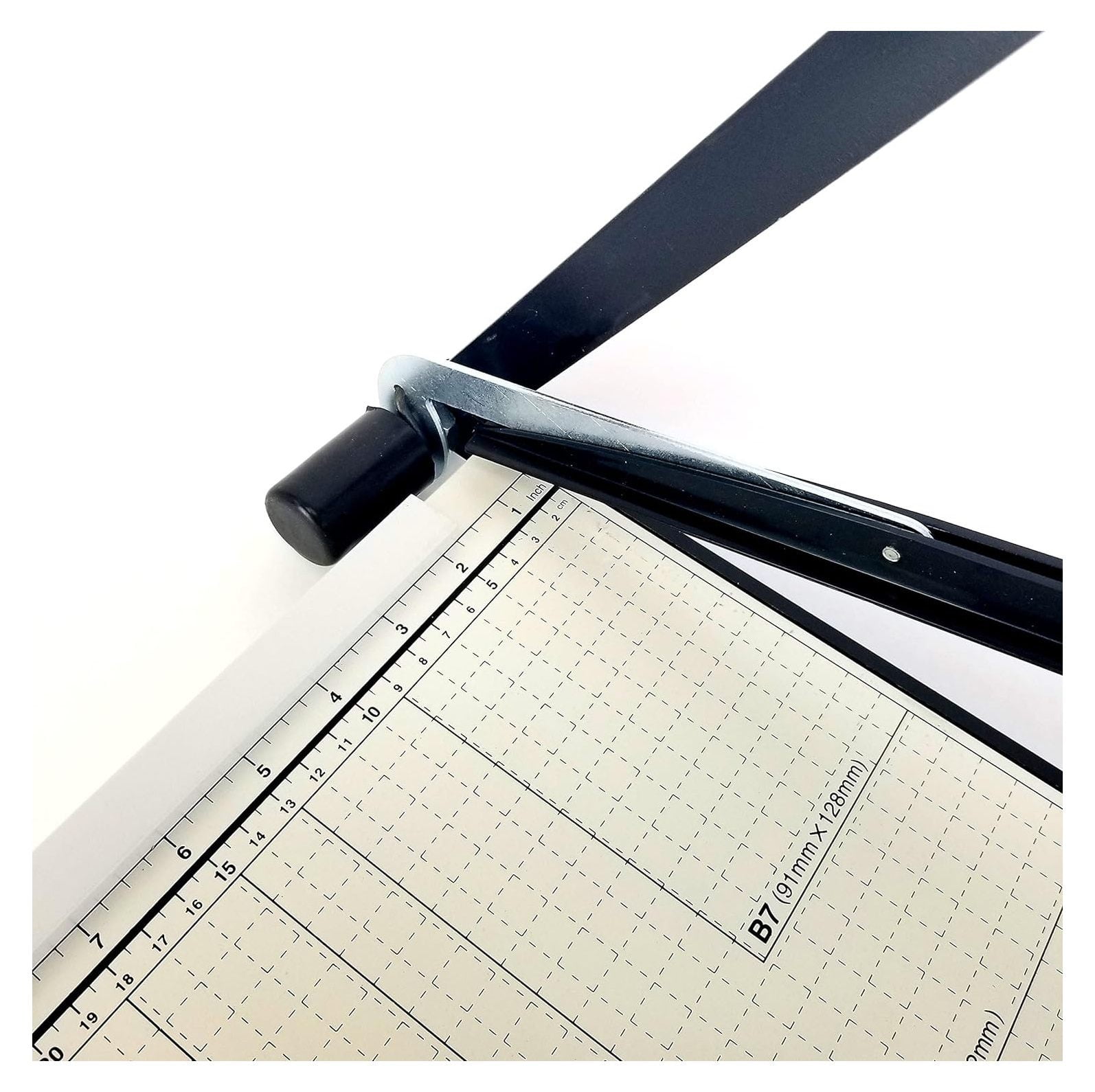 B stock paper cutter guillotine style 21 cut length 16 inch metal