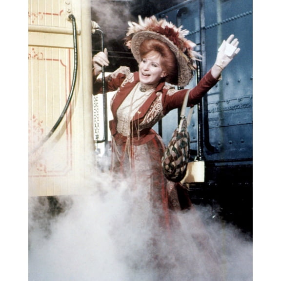 B. Streisand 24X36 Classic Hollywood Poster Waving From Train Hello Dolly