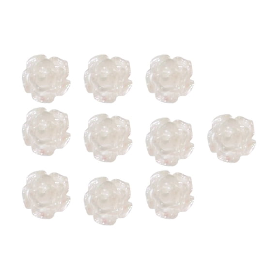 B Synthetic Resin 3D Flower Nail Accessories For Beautiful Nail Art Decorations And Diy Jewelry Making