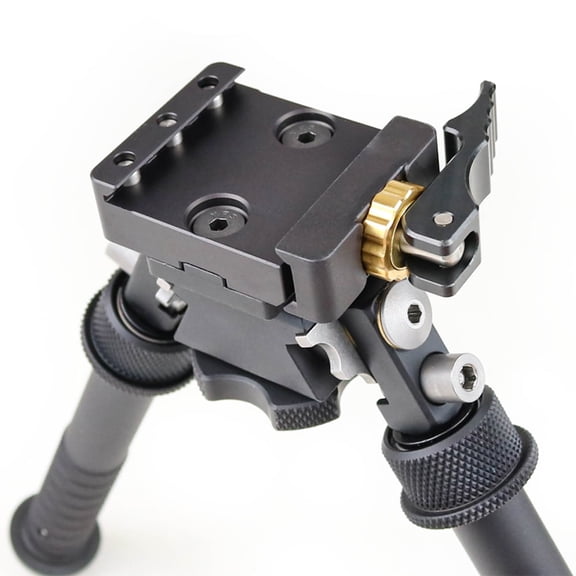 B&T BT10-NC V8 Atlas Bipod with Area 419 ARCALOCK QD Clamp, Quick-Deploy Legs, Multi-Angle Stops (BT10-NC-QD-ARCA-Clamp)