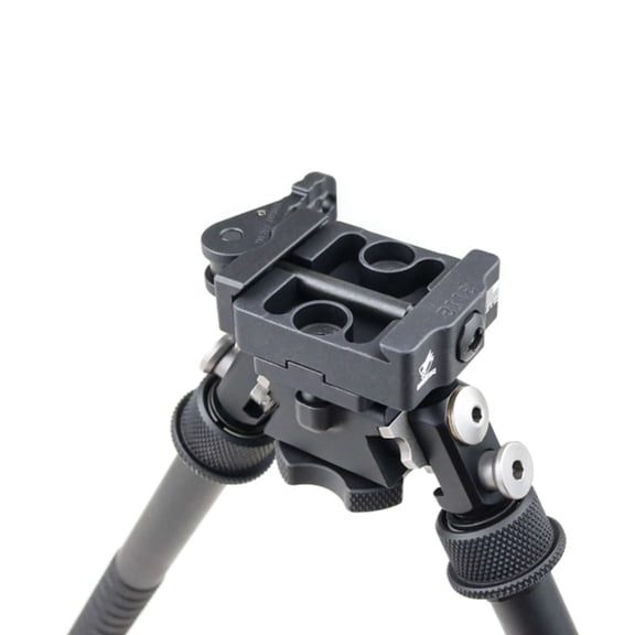 B&T BT47-NC PSR Atlas Bipod Tall with American Defense QD ARCA Mount, Adjustable Legs, Lightweight Design (BT47-NC-AD-ARCA-BP-STD)