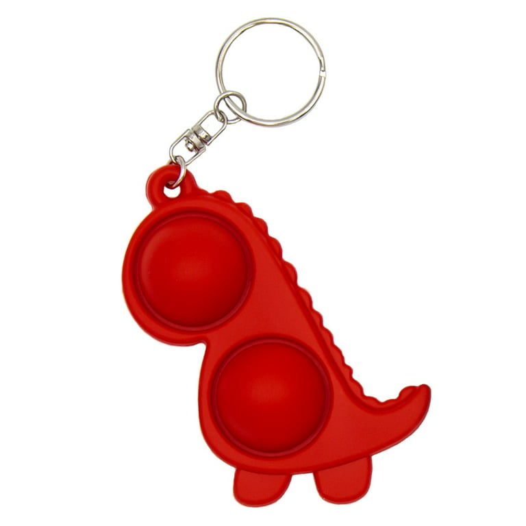 RED Fidget Keychain Spinner | Key Chain, Key Ring, Key Holder, Fidget  Spinner