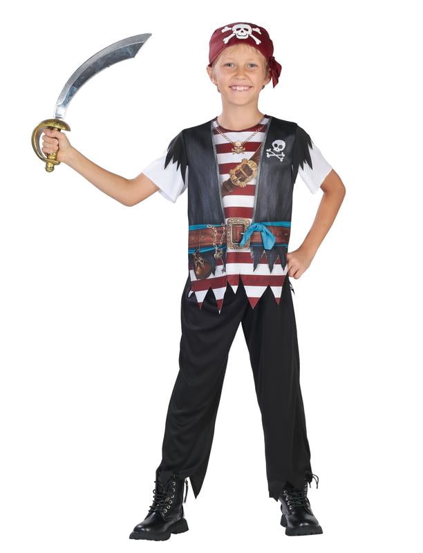 Treasure Pirate Family Matching Costume for Children, Boys, Medium (8), by Way to Celebrate