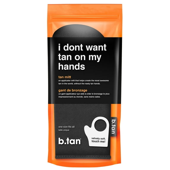 B.Tan I Don't Want Tan On My Hands Tanning Mitt Applicator, 1 Each