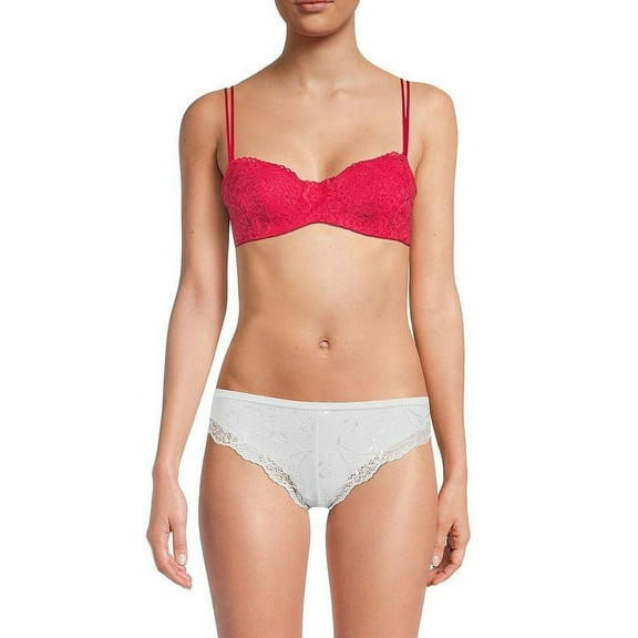B. Tempt'd By Wacoal Women's Lace Balconette Bra - Watermelon