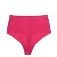 thumbnail image 1 of B Tempt'd Women's Thong High Waist Seamless Solid Pink S New, 1 of 2