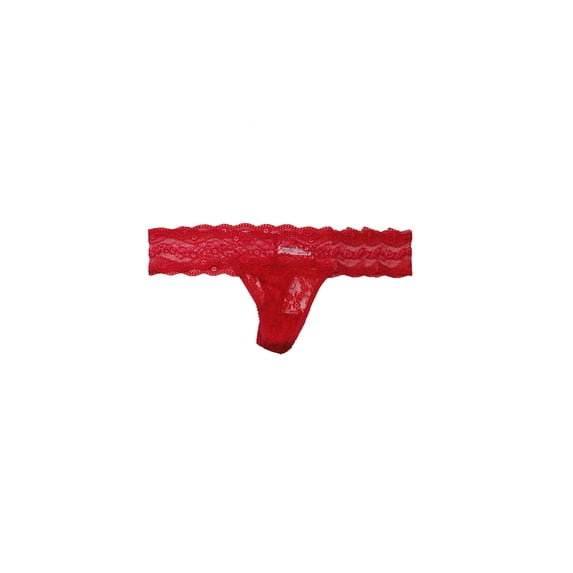 B.Temptd Tango Red Lace Kiss Thong S