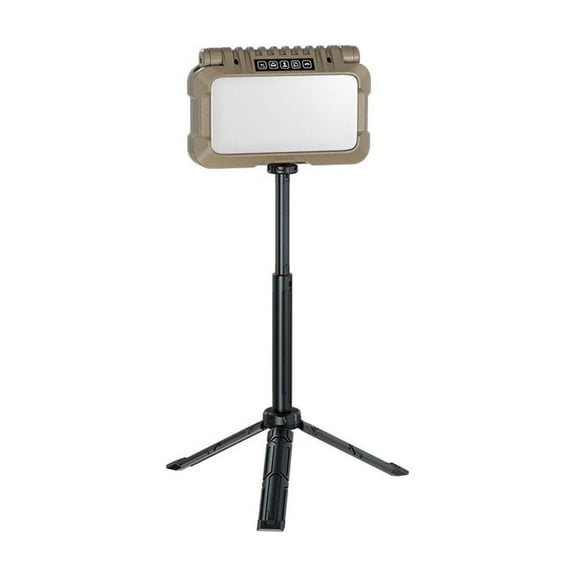 B Three Light Source Led Camping Light Usb Rechargeable Foldable Multifunctional Portable Work And Outdoor Lighting Lamp Model B