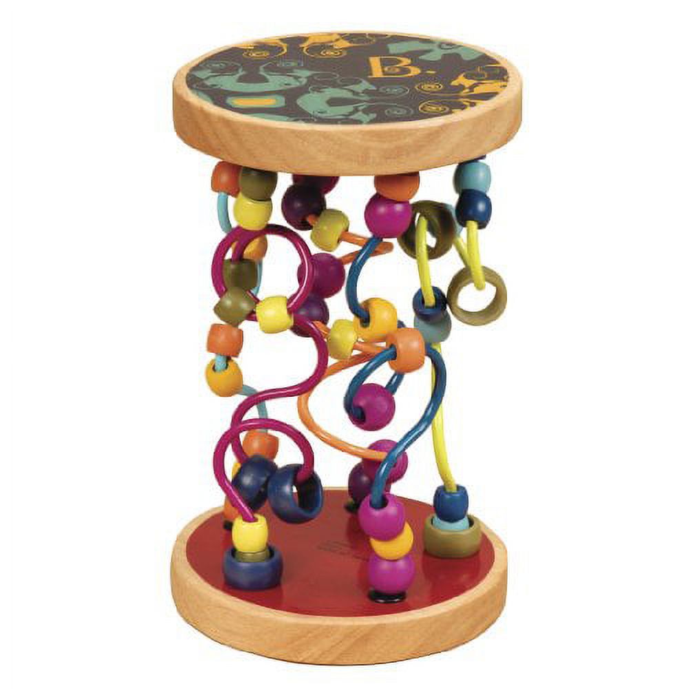 B. Toys â€“ Bead Maze â€“ Wooden Wire Maze â€“ 47 Beads & 5 Mazes â€“ Classic Toy for Babies