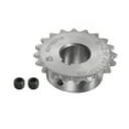 thumbnail image 1 of B Type Roller Chain Sprocket 20 Teeth 15mm Bore Stainless Steel Motor Gear, 1 of 6