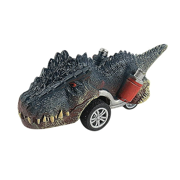 B Tyrannosaurus Rex Pull Back Car Small Dinosaur Simulation Model Inertia Powered Toy