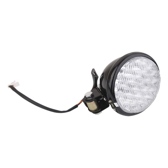B Universal Motorcycle 12v 5 30 Led Headlight For Cafe Racer Bobber