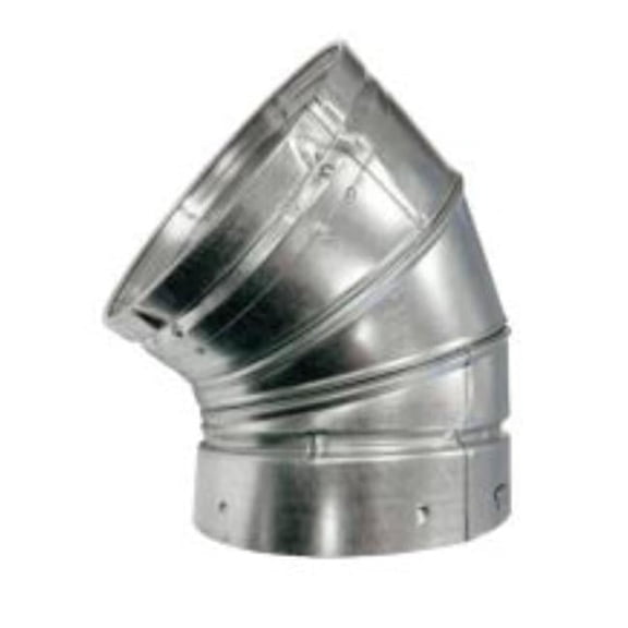 B-Vent Adjustable Elbow - Galvanized - 3 in. - 45 & 60 Degrees - 360' Rotation