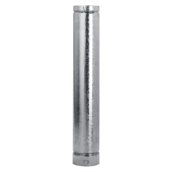 B-Vent Pipe - Galvanized - 3 x 6 in. - Durable Ventilation Solution