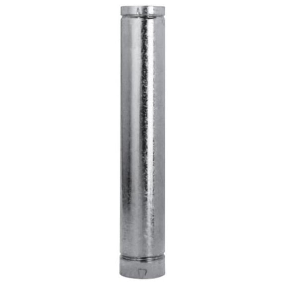 B-Vent Pipe - Galvanized - 8 x 60 in. - Durable Ventilation Solution