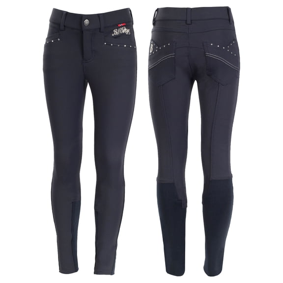 B Vertigo Girls Olivia Silicone Full Seat Breeches