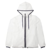 B Vertigo Remi Kids Equestrian Transparent Waterproof Rain Jacket with Detachable Hood