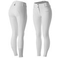 thumbnail image 1 of B Vertigo Tiffany Women's Silicone Full Seat Breeches -Bright White - US 22, 1 of 10