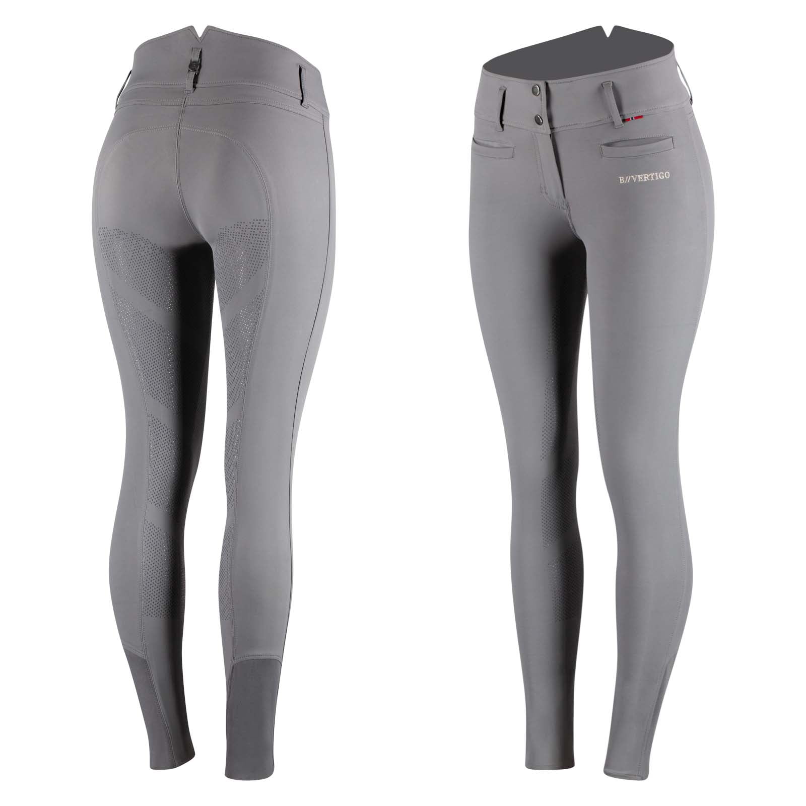 B Vertigo Tiffany Women's High Waist Moisture-Wicking Silicone Full ...