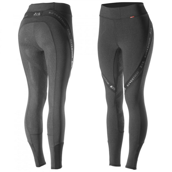 B Vertigo Womens Jenny Silicone Full Seat Riding Tights