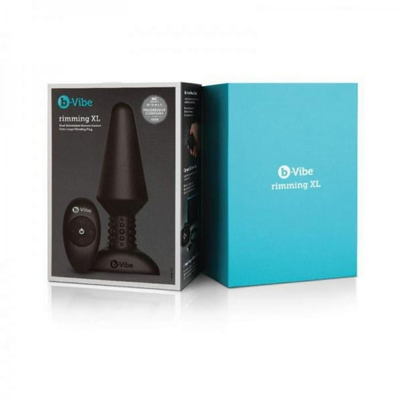 B-Vibe Rimming Plug XL - Black