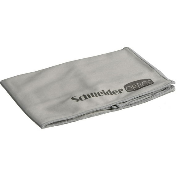 B + W 12x15" Photo Clear Microfiber Lens Cleaning Cloth with Schneider Optics Logo