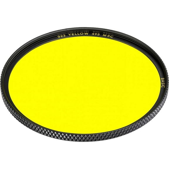 B + W 58mm Basic 022M MRC Filter, Yellow 495