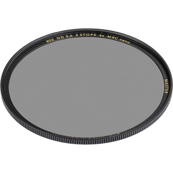 B + W 58mm Master 802M ND 0.6 2-Stop MRC Nano Neutral Density Filter