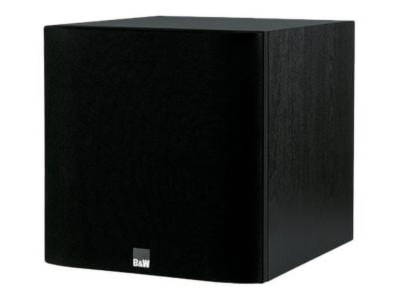 B&W 600 Series ASW610 - Subwoofer - 200 Watt - 10" - matte black (grille color - black)