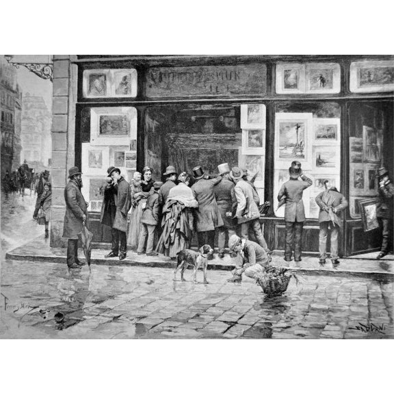 B & W Gallery Art, Shop Decorative Poster. Home Graphic Art Design. 11 x 17 Inch Poster