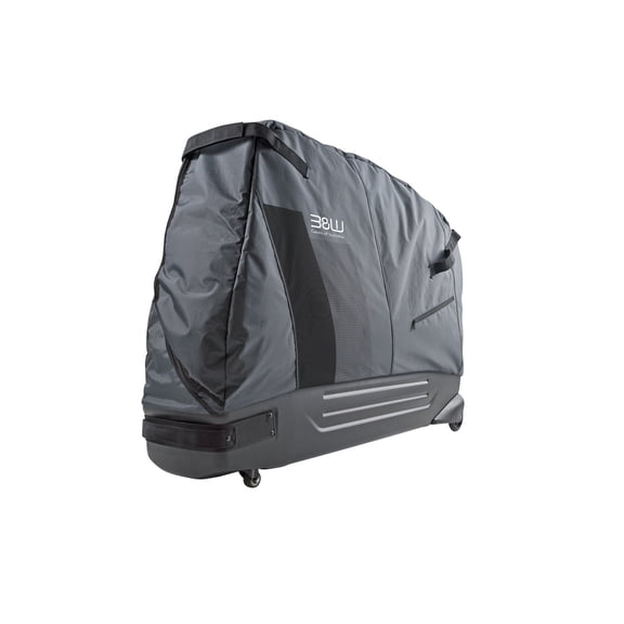 B&W International Bike Bag II Travel Bike Case, Gray