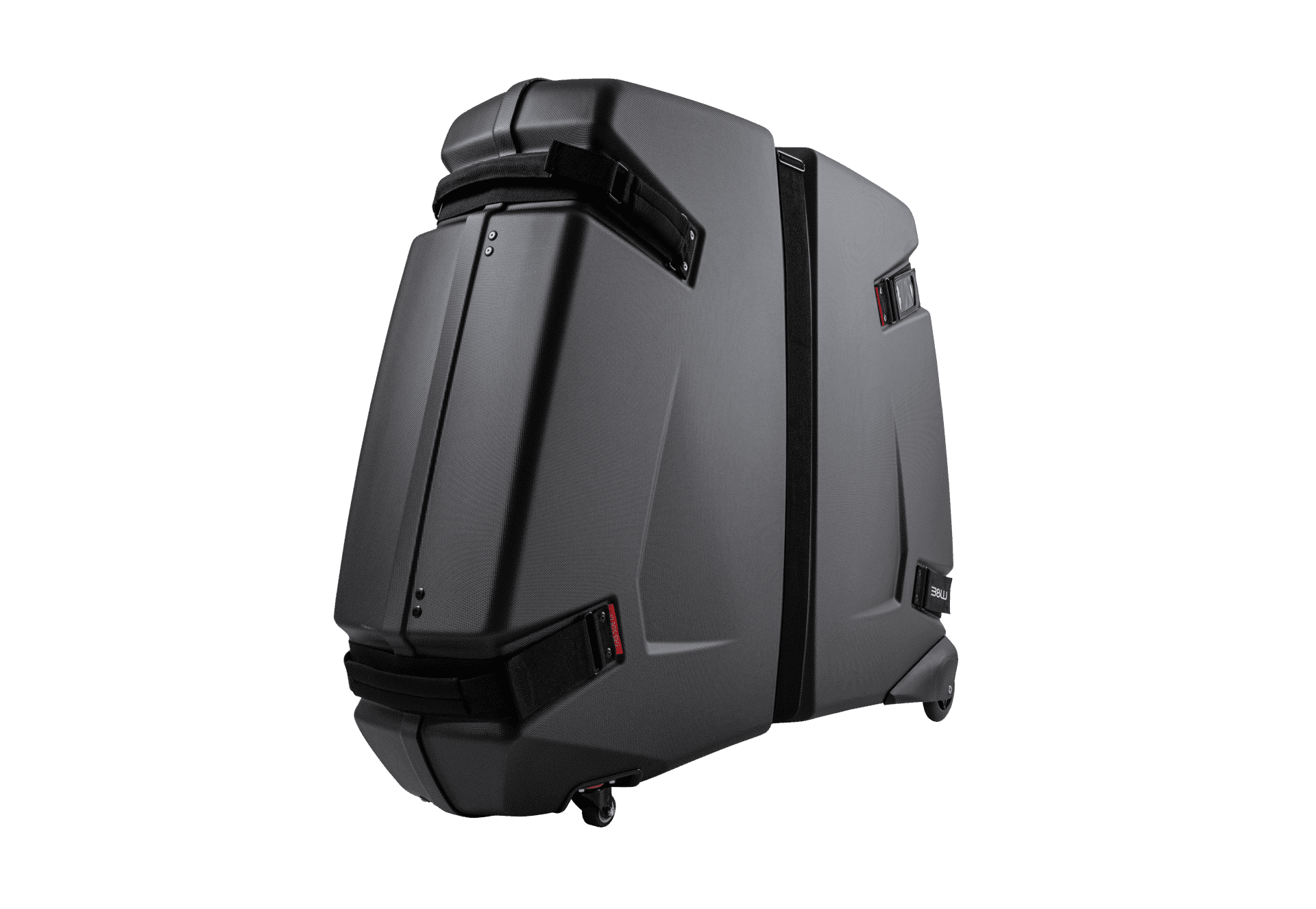 Black Injection Molded Hard Shell Bike Travel Case