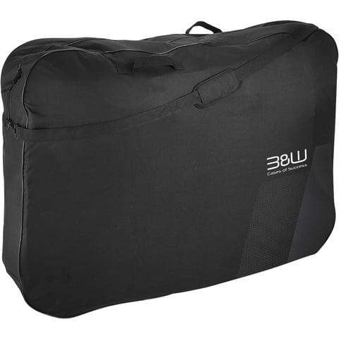 B&W International Bike Cases for Mountain Bikes, Softshell Travel Case, Black
