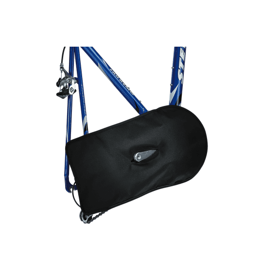 B&W International Bicycle Chain Guard Cover During Transport, Black