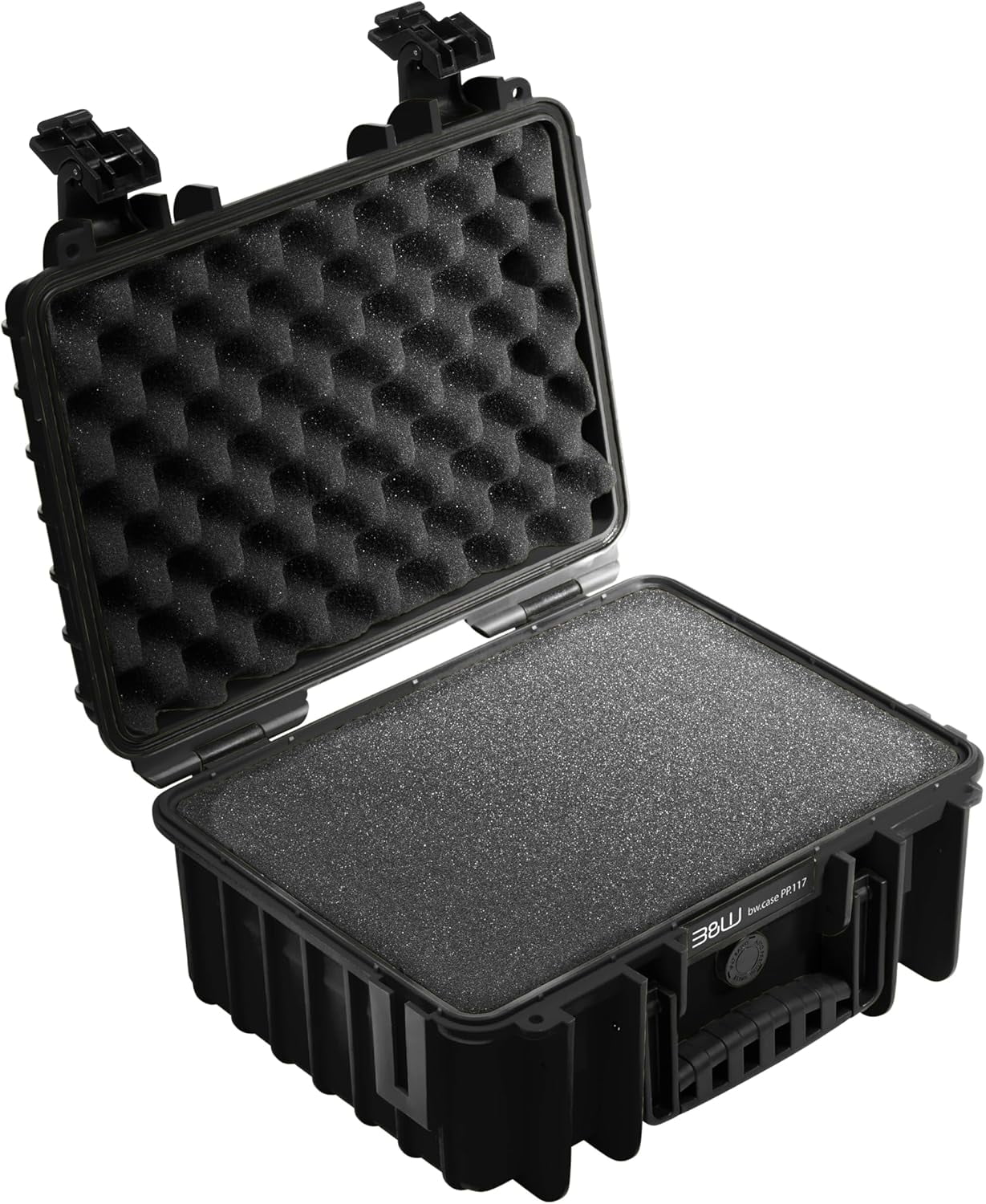 Black Water Resistant Polypropylene Camera Case with Foam Insert